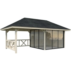 Palmako Bianca 16,6 m2 Set 503 Slide Plus summer room
