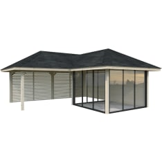 Palmako Bianca 24,9 m2 Set 511 Slide Plus summer room