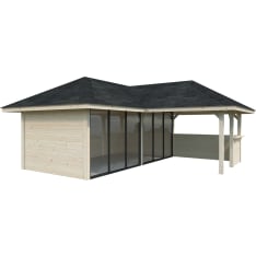 Palmako Bianca 24,9 m2 Set 522 Slide Plus summer room
