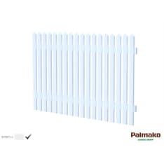 Palmako Luise 10 valkoinen 180 x 100 cm aitaelementti