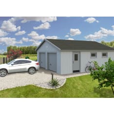 Palmako Andre 44,7 m2 nosto-ovella autotalli