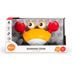 bo. Fun Moving Toy Running Crab interaktiivinen rapu
