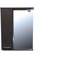 Aqualine Premium LED IP21 56 cm tumma tammi peilikaappi