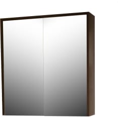 Aqualine Premium 75 cm tumma tammi peilikaappi