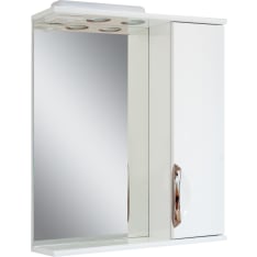 Aqualine Premium Plus LED IP21 60 cm valkoinen peilikaappi