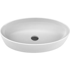 Aqualine One 67 cm oval white basin