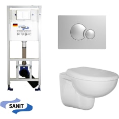 Sanit OBK wall-mounted toilet package