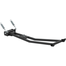 Iron Baltic implement frame for tracked ATVs