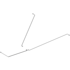 Iron Baltic bar set for the front mounting system