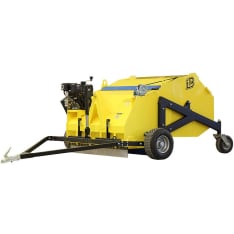Iron Baltic collecting brush machine B&S 6.5HP