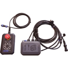 Iron Baltic lumilingon kaukosäädin johdotuksella ja releillä