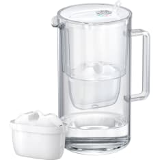 Glass Filter jug Glass 2.5l white