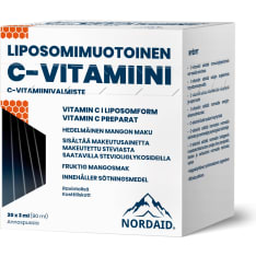 Nordaid Liposomaalinen C-vitamiini 1000 mg 90 ml ravintolisä