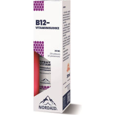 Nordaid B12-vitamiinisuihke 30 ml ravintolisä