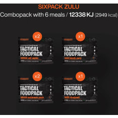 Tactical Foodpack Sixpack Zulu retkiateria