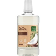 Ecodenta Fresh Breath Coconut Mouthwash 500 ml minttu-kookos suuvesi