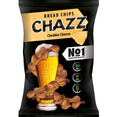 Chazz Bread chips with Cheddar cheese flavour 100 g