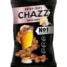 Chazz Bread chips with Garlic and Cheese flavour 100 g