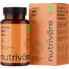 Nutrivore Beef Liver Naudan Maksa Sisäelinkapselit 180 kaps