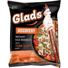 Glads Discovery Tom Yum kastikkeella 65 g riisinuudeli