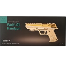 UGears Wolf-01 Handgun käsiase pienoismalli