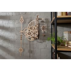 UGears Aero Clock seinäkello pienoismalli