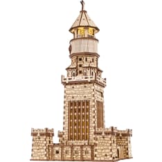 UGears Lighthouse of Alexandria Faroksen majakka pienoismalli