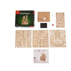 UGears Wood Dragon pienoismalli