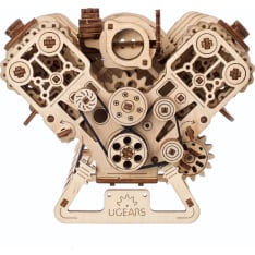 UGears V8 Engine V8 moottori pienoismalli