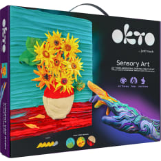 OktoClay Sunflowers 3D painting