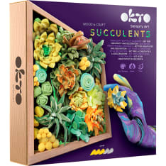 OktoClay Succulents Energy 3D painting