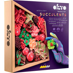 OktoClay Succulents Passion 3D painting
