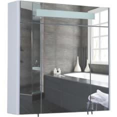 Aqua Rodos Paris IP44 80 cm valk led peilikaappi