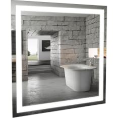 Aqua Rodos Alfa IP44 80x80 cm led-valopeili