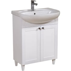 Aqua Rodos Woodmix 55 cm valk allaskaappi + allas