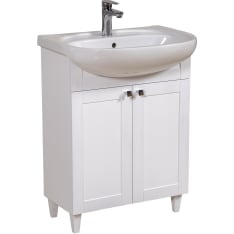 Aqua Rodos Woodmix 65 cm valk allaskaappi + allas