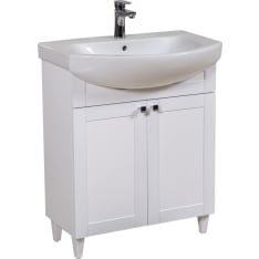 Aqua Rodos Woodmix 70 cm valk allaskaappi + allas