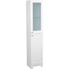 Aqua Rodos Classic 30x28,5x175 cm valk korkeakaappi