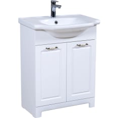 Aqua Rodos Classic 65 cm white Sink cabinet + basin