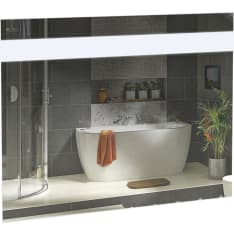 Aqua Rodos Elite IP44 100x65 cm led-valopeili