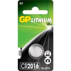 GP CR2016 nappiparisto