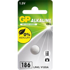 GP Alkaline 186/LR43 nappiparisto