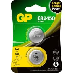 GP Lithium CR2450 2kpl nappiparisto