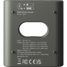 GP ReCyko B441 laturi + 4xAA 2100mAh paristo