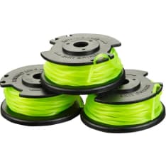 Ryobi RAC143 3-piece line spool with 2.0mm line for battery-powered grass trimmers