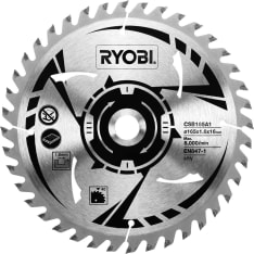 Ryobi CSB165A1 Z40 165x16mm pyörösahanterä