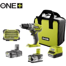 Ryobi ONE+ R18DD3 18V 1,5+4AH akkuporakone