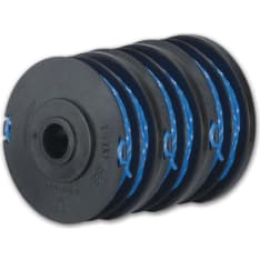 Ryobi RAC123 3pc line spool with 1.65mm line for electric grass trimmers