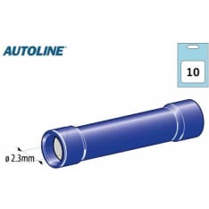Autoline 2,3mm 10kpl sininen jatkoliitin