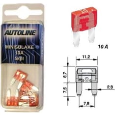 Autoline GM Mini 10A 5kpl sulake